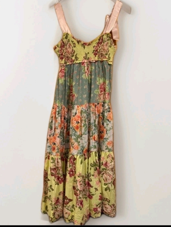 Free People Bluebell Maxi Dress Sz Med - Picture 4 of 7